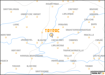 map of Tayrac