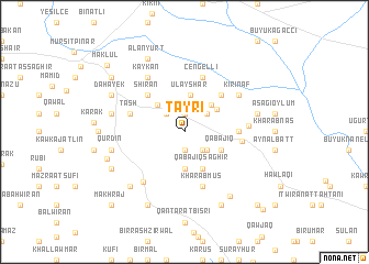 map of Ţayrī