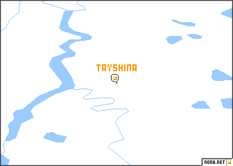 map of Tayshina