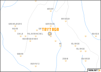 map of Taytaga