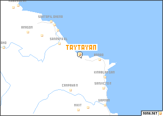 map of Taytayan