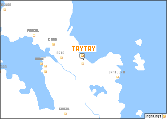 map of Taytay