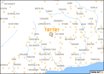 map of Taytay