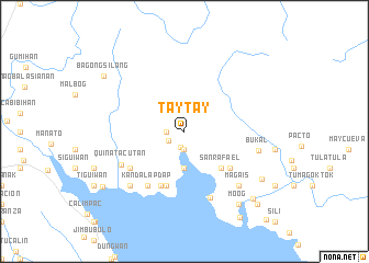 map of Taytay