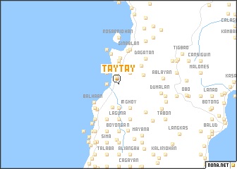 map of Taytay