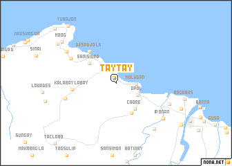 map of Taytay