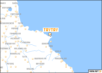 map of Taytay