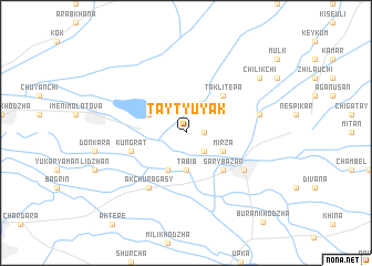 map of Taytyuyak