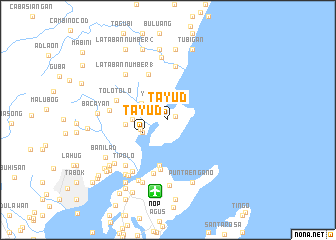 map of Tayud