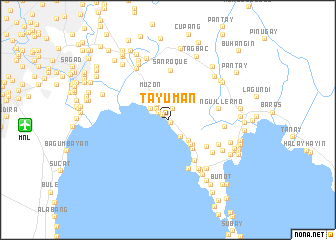 map of Tayuman