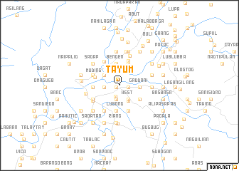 map of Tayum