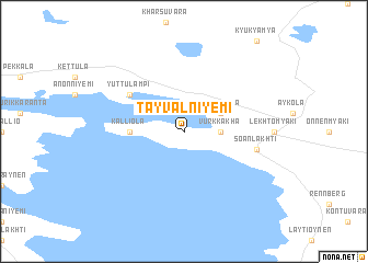 map of Tayvalniyemi