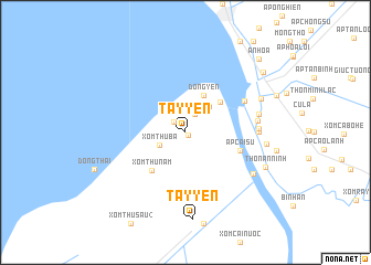 map of Tây Yên