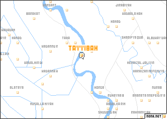 map of Ţayyibah