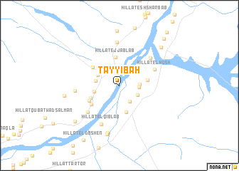 map of Ţayyibah