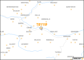 map of Tayyip