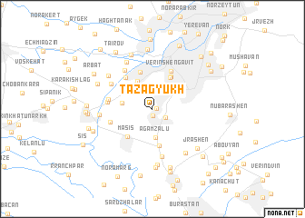 map of Tazagyukh