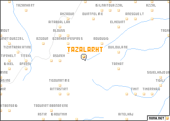 map of Tazalarht