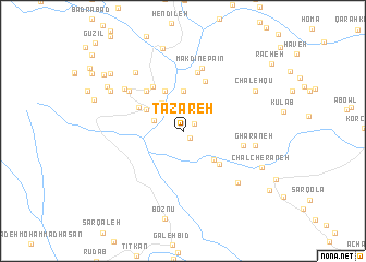 map of Tazareh