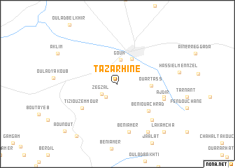 map of Tazarhine