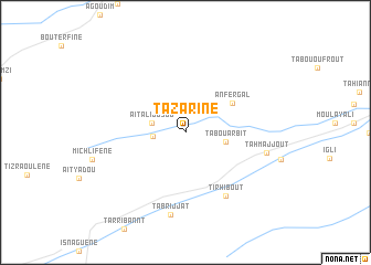 map of Tazarine