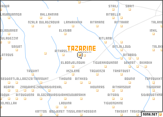 map of Tazarine