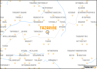 map of Tazarine