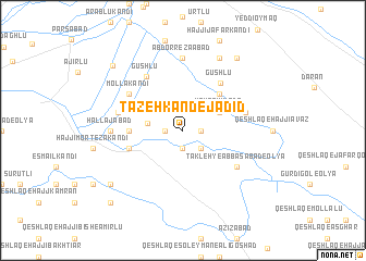 map of Tāzehkand-e Jadīd