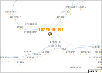 map of Tazemmourit