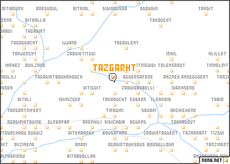 map of Tazgarht