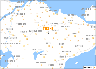 map of Tazhi