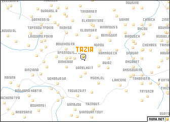 map of Tazia