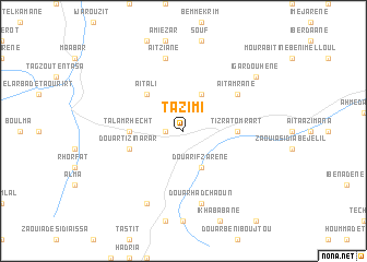 map of Tazimi