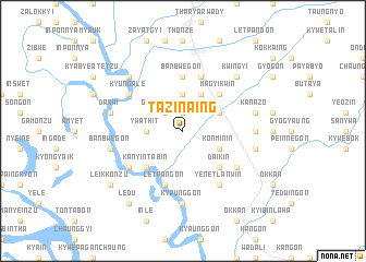 map of Tazinaing