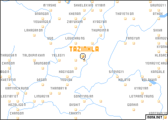 map of Tazinhla