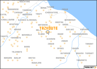 map of Tazkoute