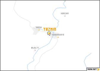 map of Taz\