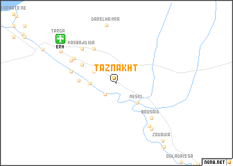 map of Taznakht