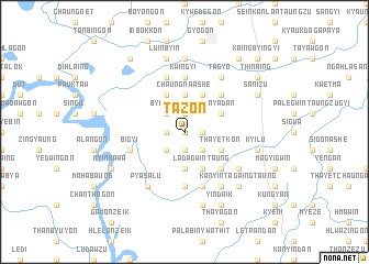 map of Tazon