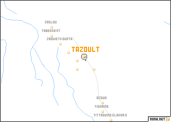 map of Tazoult