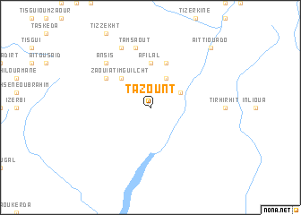 map of Tazount