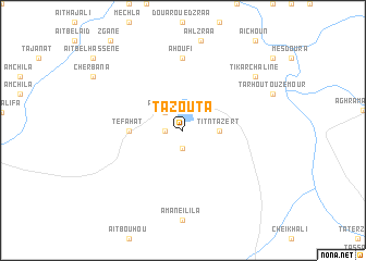 map of Tazouta