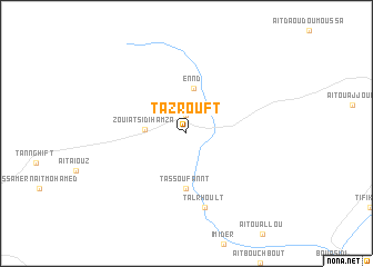 map of Tazrouft