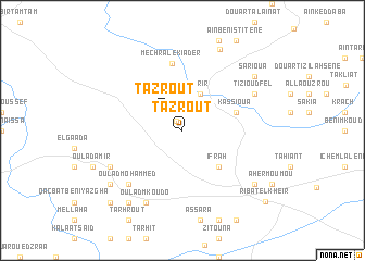 map of Tazrout