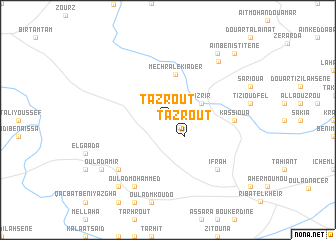 map of Tazrout