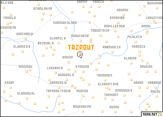 map of Tazrout