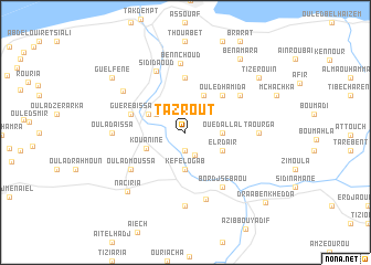 map of Tazrout