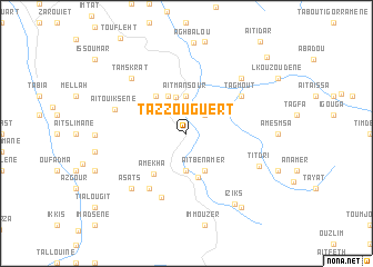 map of Tazzouguert