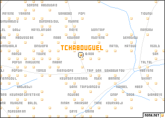 map of Tchabouguel