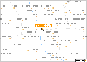 map of Tchadoua